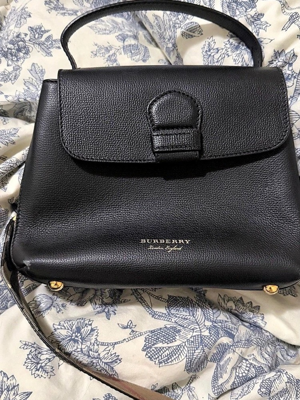 burberry top handle bag